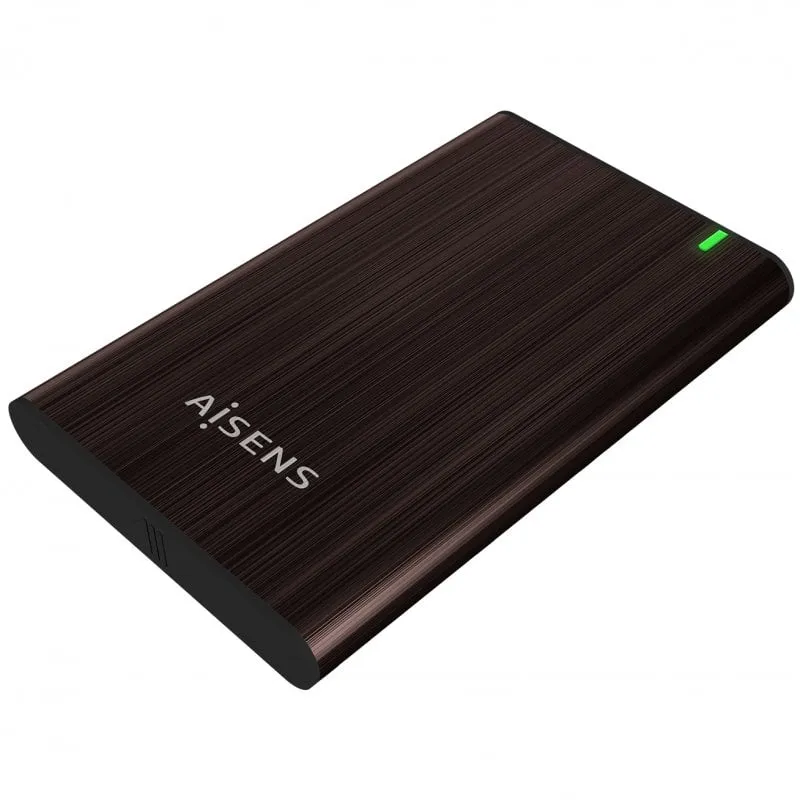 Aisens ASE-2525BWN Custodia esterna per disco rigido SATA USB 3.0 da 2,5"