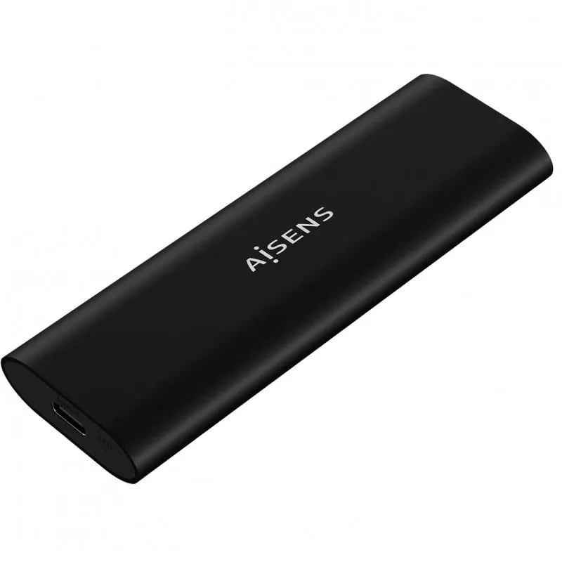 Custodia esterna Aisens ASM2-014B per unità SSD M.2 SATA/NVMe USB-C