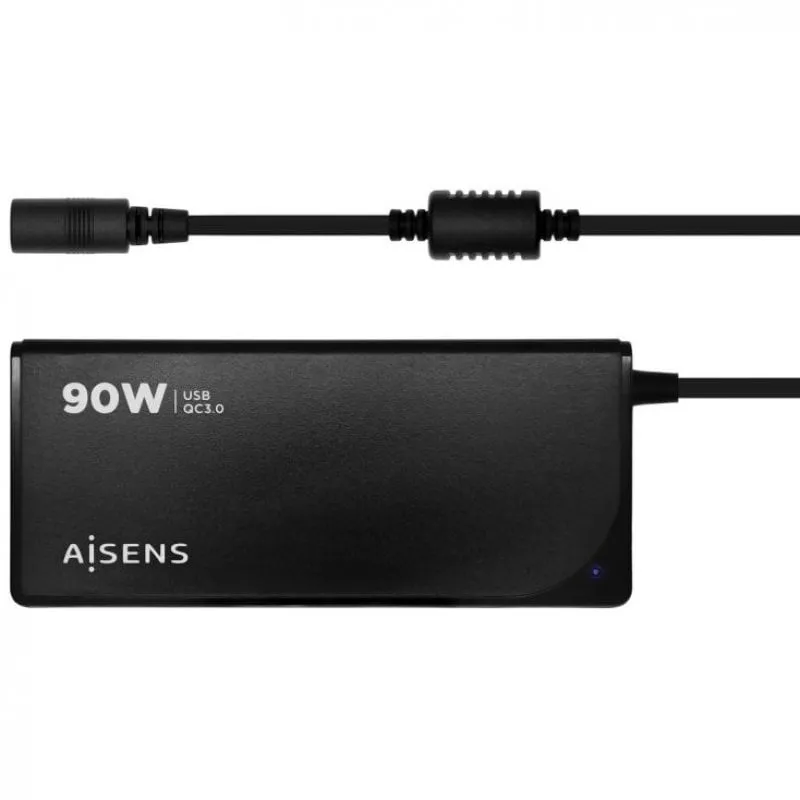 Aisens ASLC-90WAUTO-BK Caricatore universale per laptop 90W