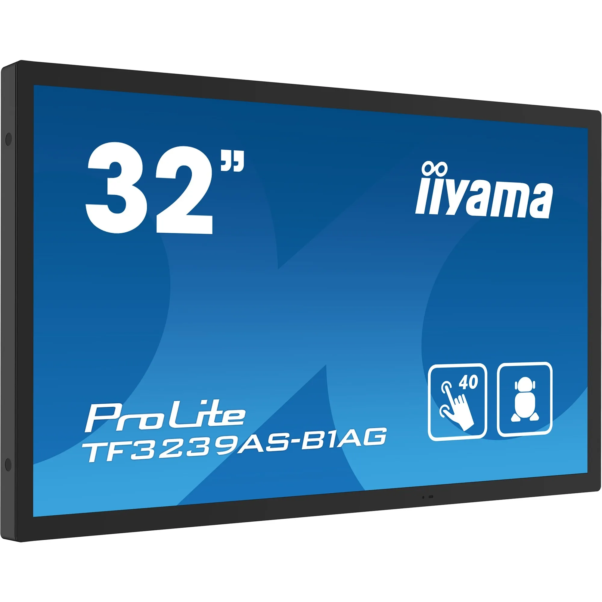 TF3239AS-B1AG Monitor PC 80 cm (31.5") 1920 x 1080 Pixel Full HD LED Touch screen Nero, Public Display