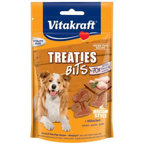 Vitakraft Treaties Bits 120 gr Pollo e bacon
