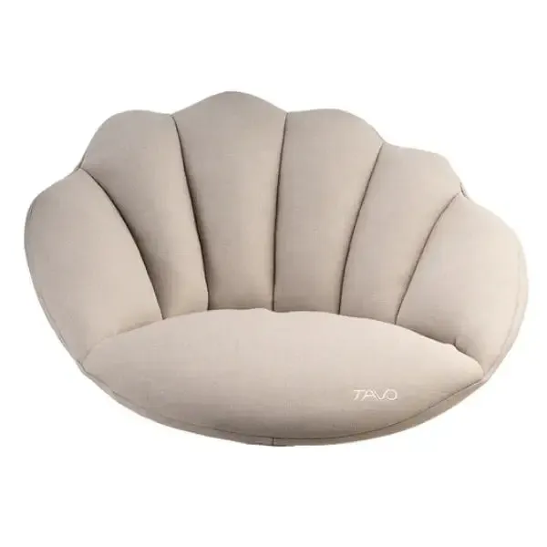 Cuccia oscillante rialzata per animali domestici Shell Tavo Shell Fawn - Beige (Opzionale per cambio estivo) - Cucce per cani