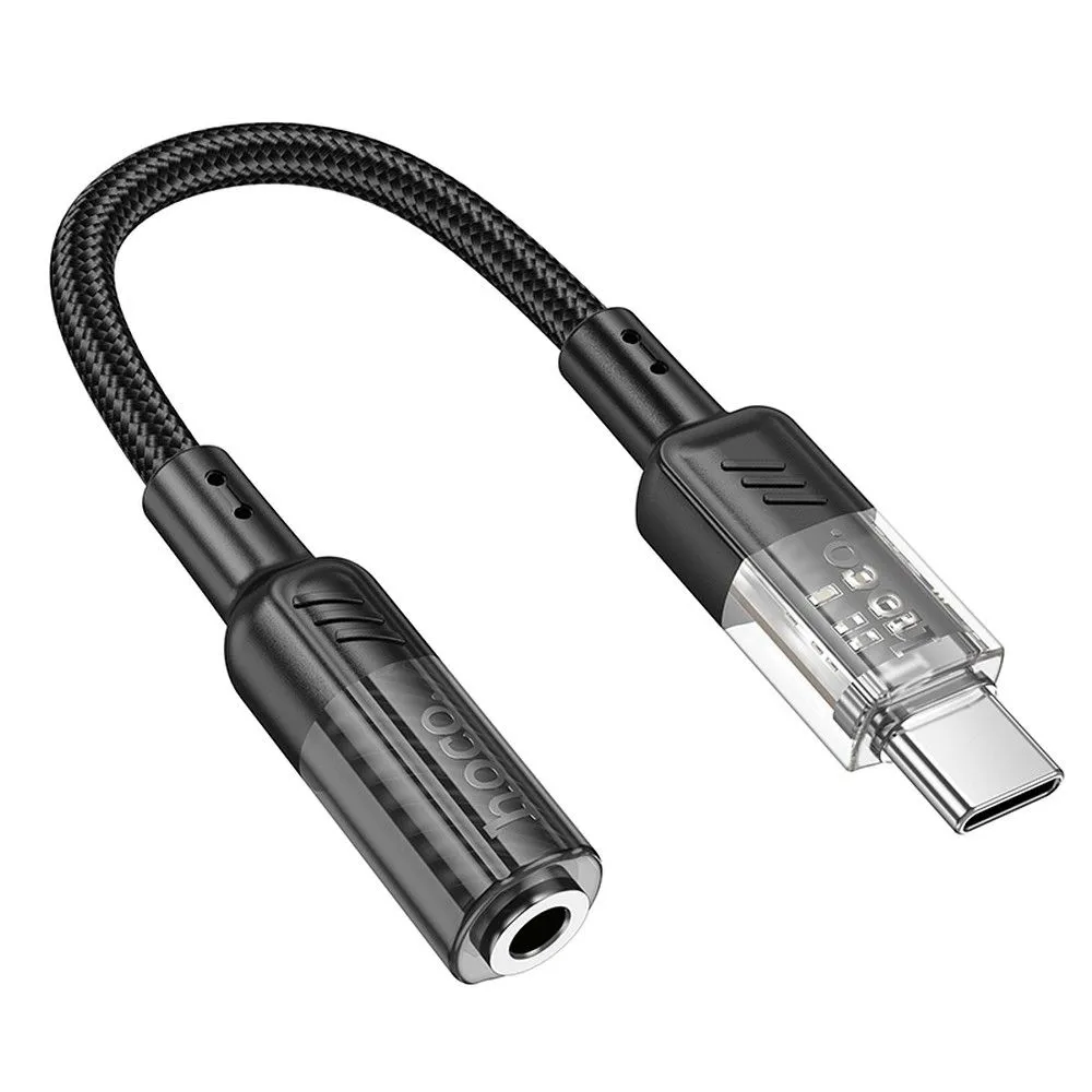 Adattatore Audio USB-C - 3.5mm HOCO LS37, Nero