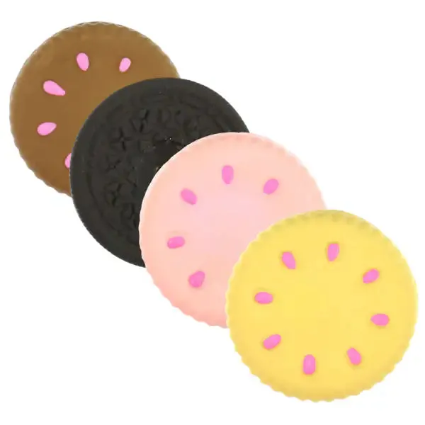 PetUp Joy gioco per cani con squeaker in lattice Sweet Moments Diametro 6 cm Cookie Colori assortiti - Giochi per cani