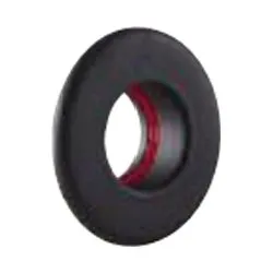 Rosone canna fumaria (8cm) Senza Guarnizioni PELLET LINE Nero opaco PN809