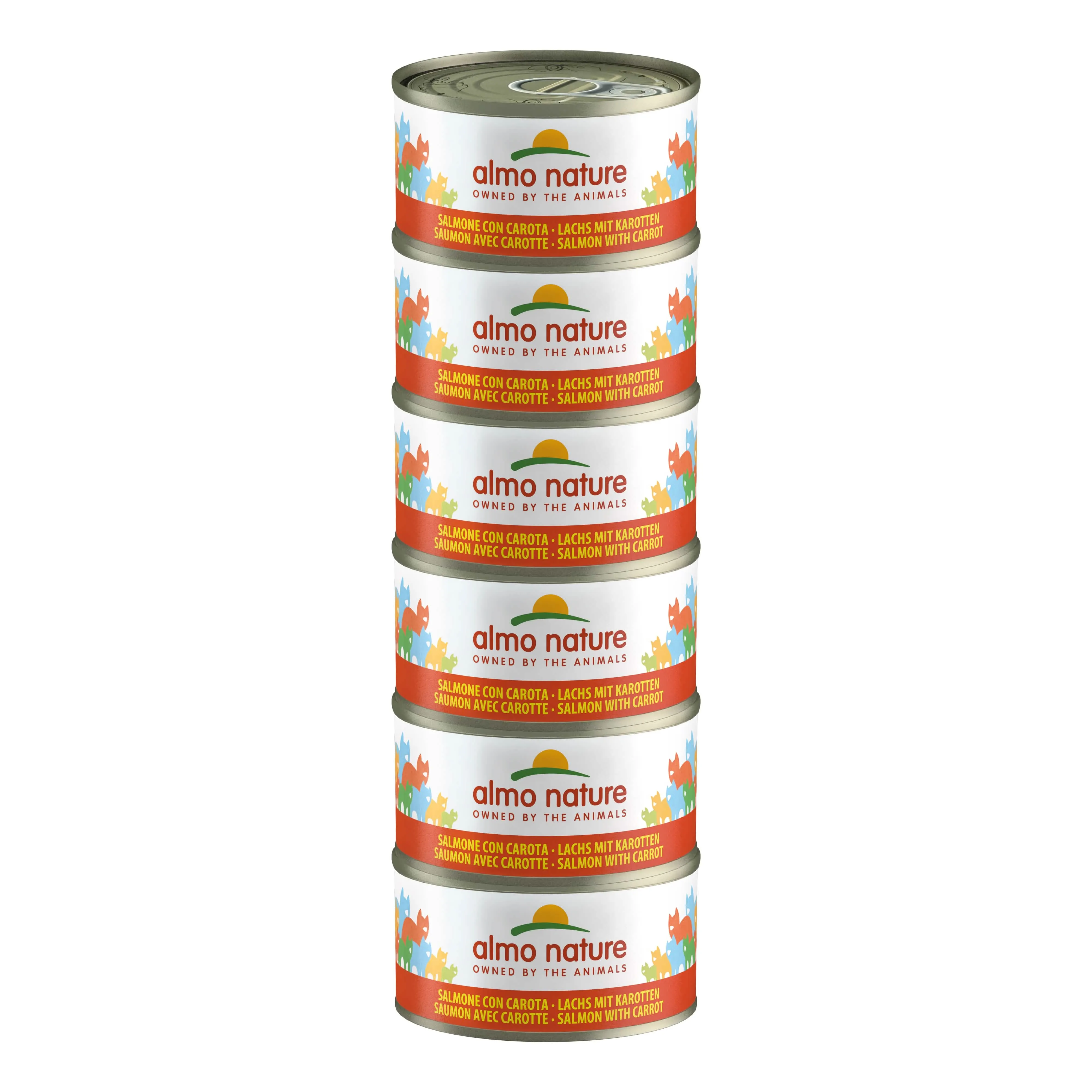 Almo Nature Cat Salmone Carote 70g