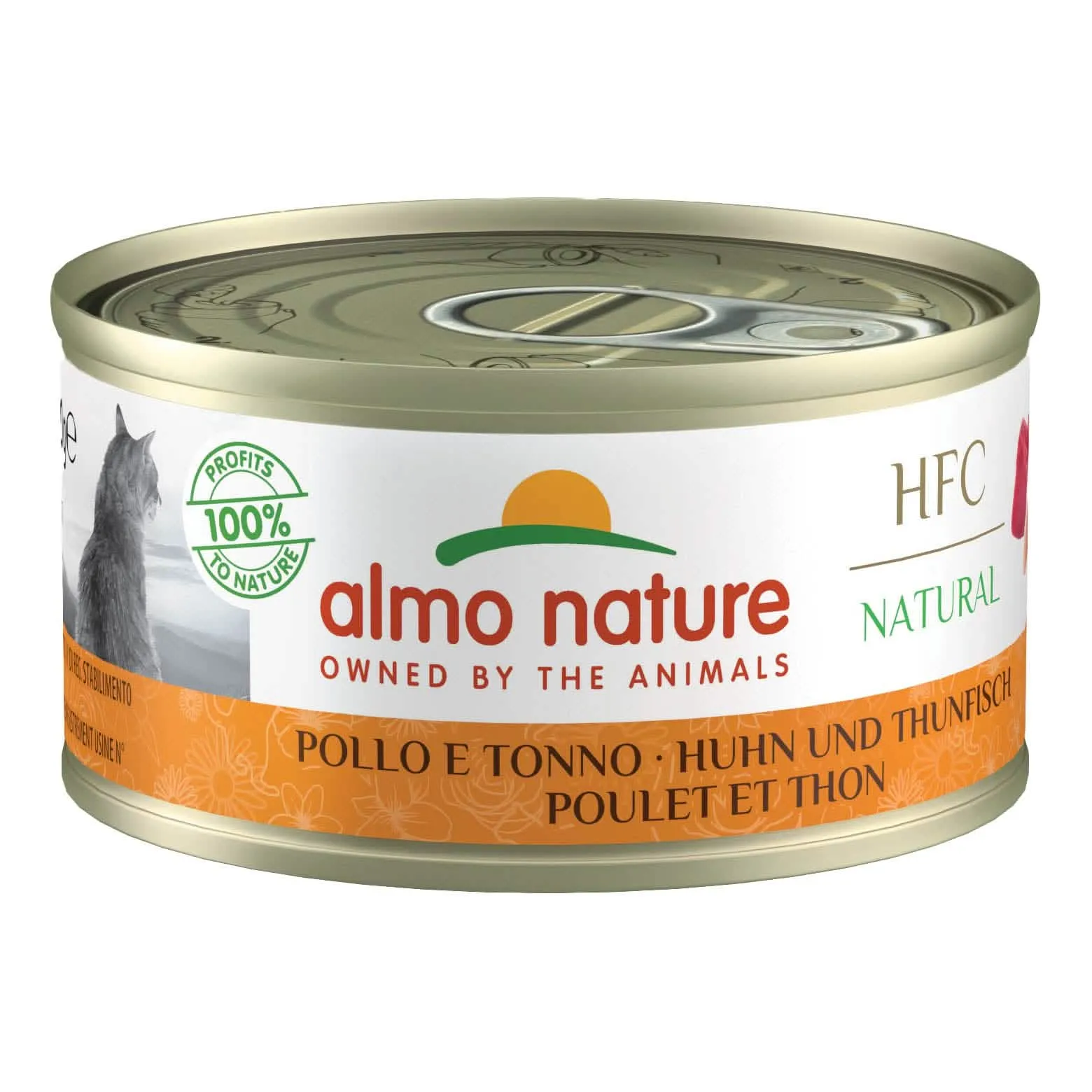 Almo Nature Cat Tonno Pollo 70g