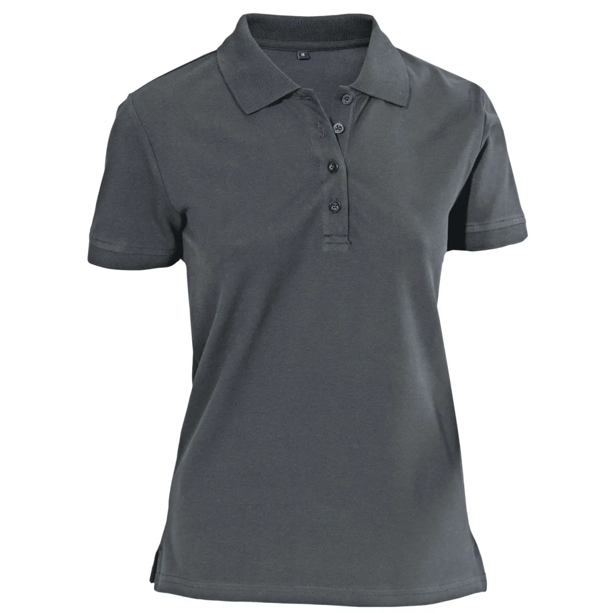 JOBELINE Polo da donna a maniche corte Caty Maniche corte; Taglia XL; grafite