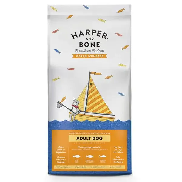 Harper and Bone Adult Medium/Large Ocean wonders 12 kg - Croccantini per cani