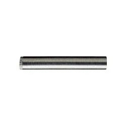 Tubo canna fumaria (10x85x300cm) telescopico flex AIR Silver FN1024