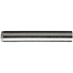 Tubo canna fumaria (8x85x300cm) telescopico flex AIR Silver FN824
