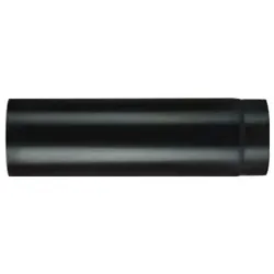 Tubo canna fumaria (13x50cm) PLUS LIGHT Nero opaco NNOL1301