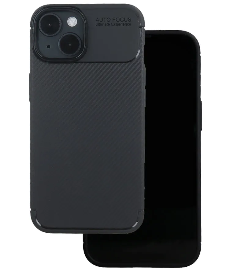 Custodia per Apple iPhone 18 Pro Max / 17 Pro Max, OEM, Carbon Black, Nera