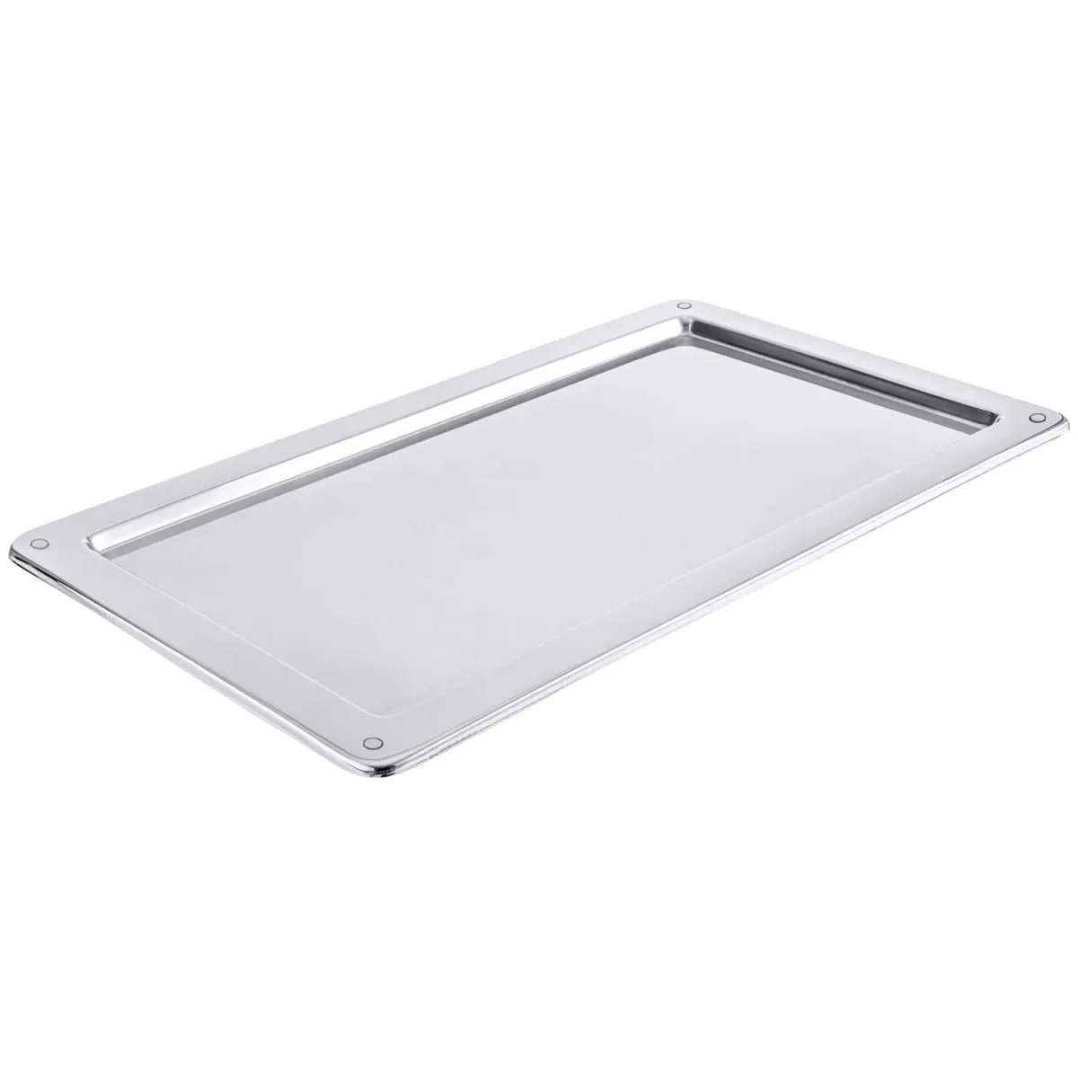 VEGA Vassoio buffet gastronorm; GN 1/1, 53x32.5x1.4 cm (LxLxP); argento