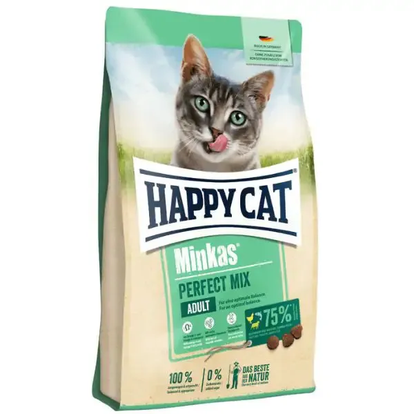 Happy Cat Adult Minkas Perfect Mix 10 kg - Croccantini per gatti