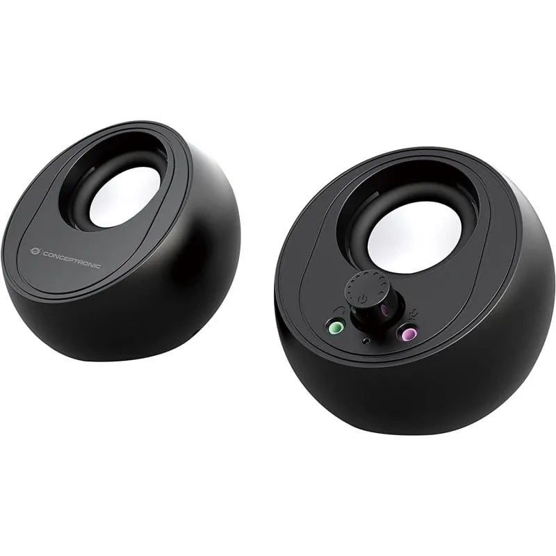Altoparlanti Bluetooth neri Conceptronic BJORN01B