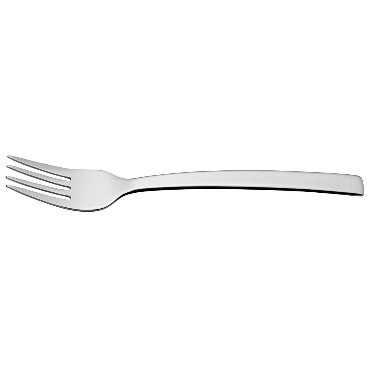 12x VEGA Forchetta da tavola Decaso; 19.3 cm (L); argento, manico argento; 12 pz. / Pacco