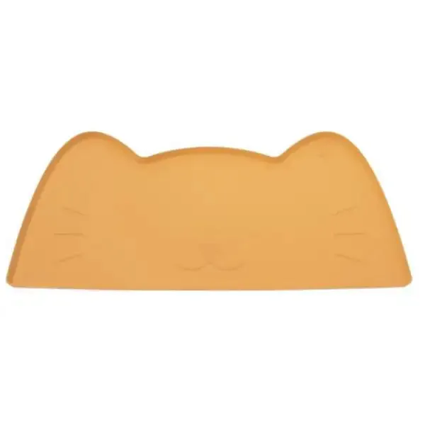 Tappetino sottociotola in silicone Gatto Amorcromia Ferribiella Arancio