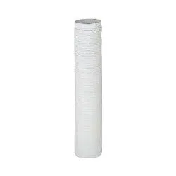 Tubo canna fumaria (9x85x300cm) telescopico flex AIR Bianco FB924