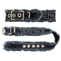 Collare per cani Denim in jeans Liu Jo Pets Taglia L: collo 29-36 cm