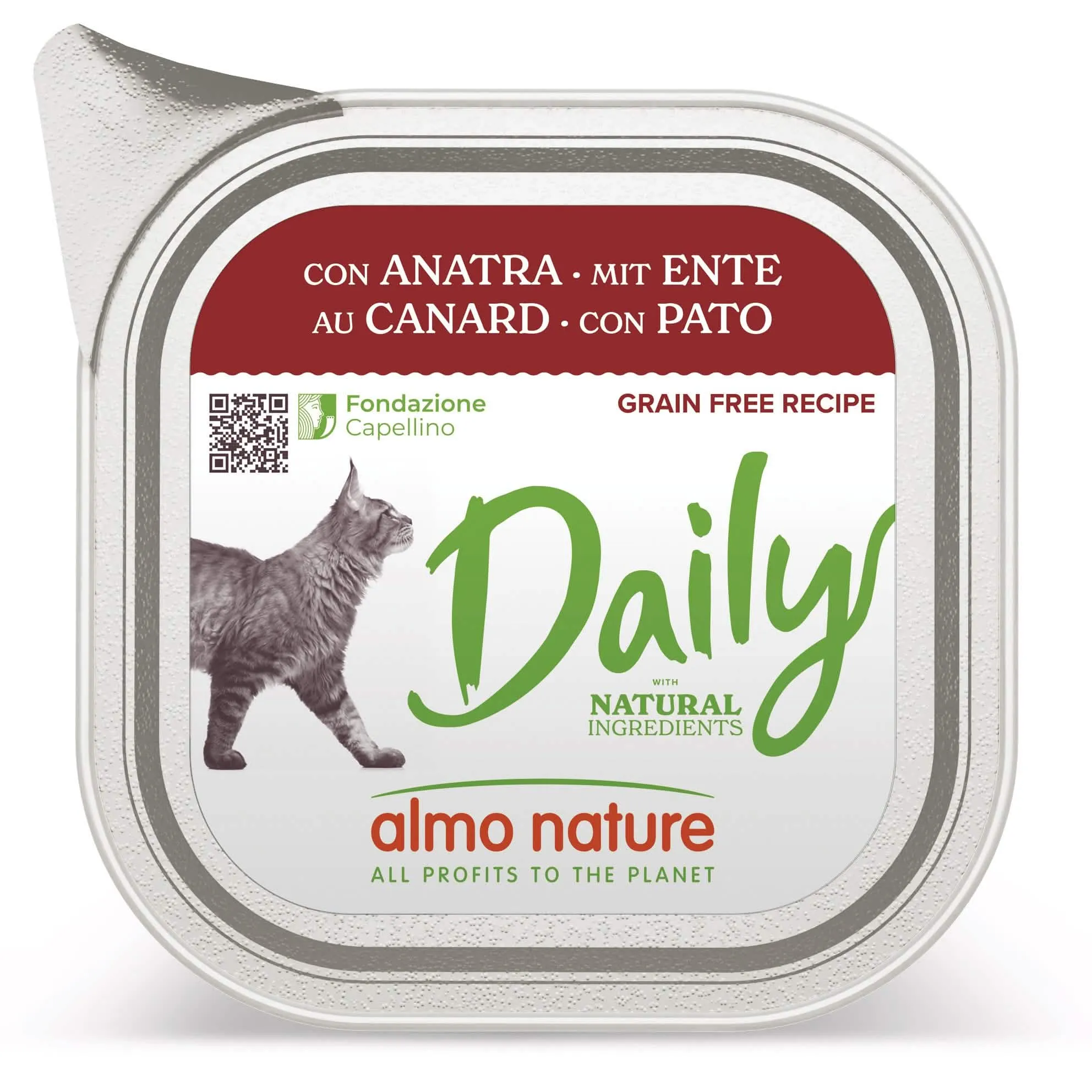 Daily menu cats anatra 100 g