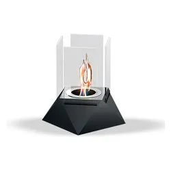 Biocamino 0,5kW RUBY Oslo Black