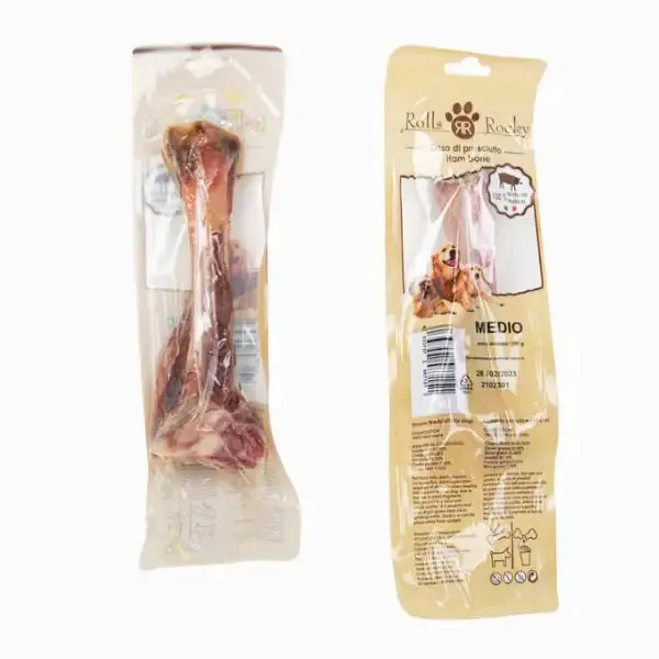 Rolls Rocky osso di prosciutto snack naturale 180 gr