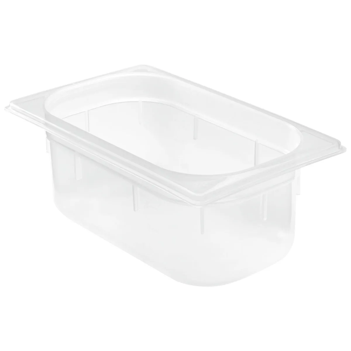 PULSIVA Contenitore gastronorm polipropilene 1/4 Risa; GN 1/4, 2.5 l, 26.5x16.2x10 cm (LxLxP); trasparente