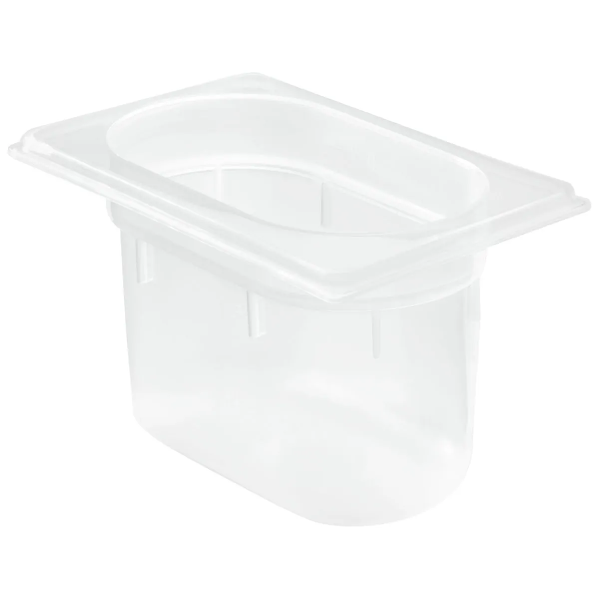 PULSIVA Contenitore gastronorm polipropilene 1/9 Risa; GN 1/9, 0.8 l, 17.6x10.8x10 cm (LxLxP); trasparente