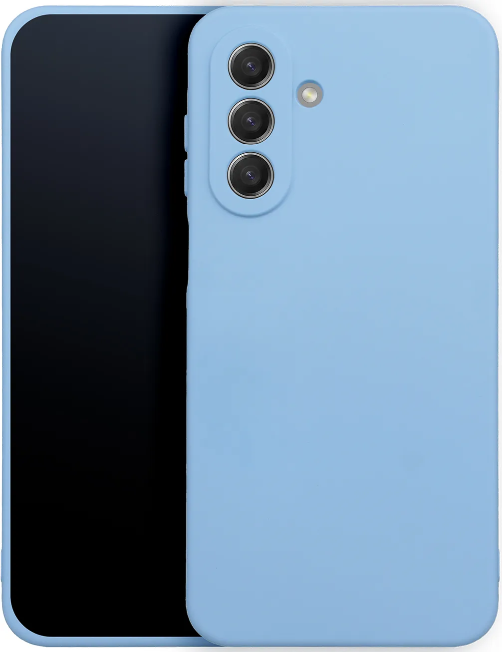 Custodia per Samsung Galaxy A18 5G A186 / A18 4G A185 / A17 4G A175 / A17 5G A176, OEM, Silicone, Blu