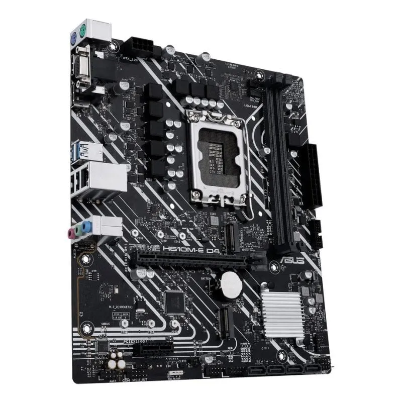 Schede Madri ASUS PRIME H610M-E D4-CSM Intel H610 LGA1700 DDR4 Micro ATX senza WiFi