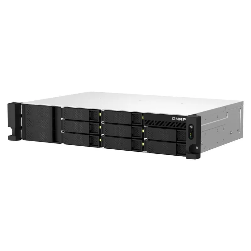 QNAP TS-873AEU-4G server NAS e di archiviazione Armadio (2U) Collegamento ethernet LAN Nero V1500B