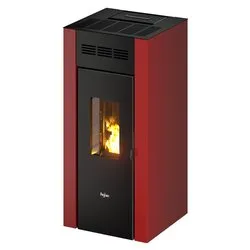 Stufa pellet 8,5kW ELANE 9.0 Rosso 4 stelle Classe A+ 7022002