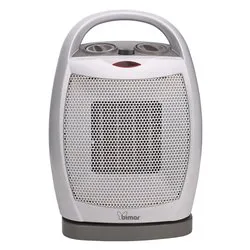 Termoventilatore 1800W FAN HEATER Table ptc White e Grey HP104