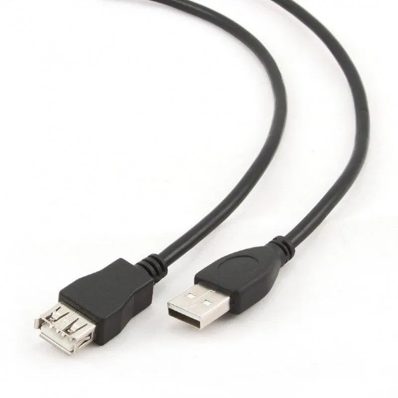 Gembird 1.8m USB 2.0 A M/FM cavo USB 1,8 m USB A Nero