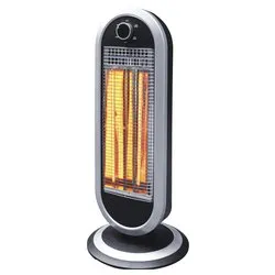 Stufa carbonio 900W Silver e Black SA9837