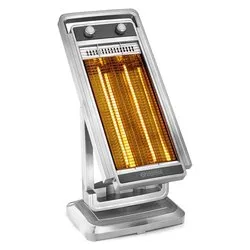 Stufa carbonio 1100W 45m³ SOLARIA Carbon Silver 99610