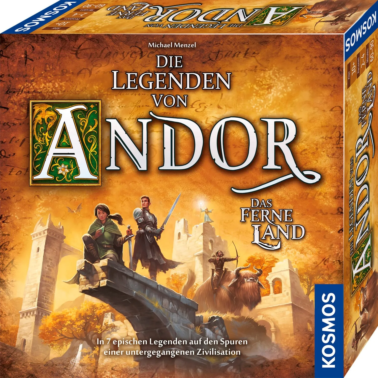 Le leggende di Andor - La terra lontana, Gioco da tavolo