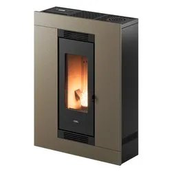 Stufa pellet 8,5kW LUCE PLUS 9 Light bronze 5 stelle Classe A+ 7023041