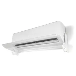 Supporto condizionatore Deflettore White e Clear 909