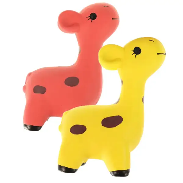 PetUp Joy gioco per cani in lattice per cuccioli Misura 14,5 cm Giraffa - Giochi per cani