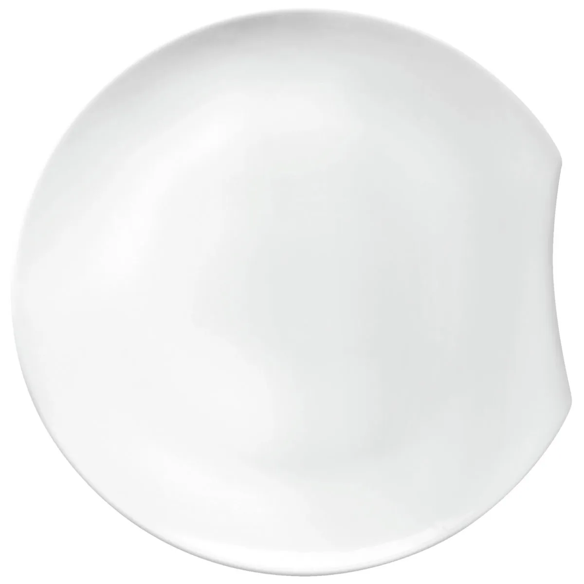 6x VEGA Piatto Contrast piano; 16 cm (Ø); bianco; rotonda; 6 pz. / Pacco