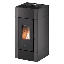 Stufa pellet 8,5kW CRISTAL 9 T1 Antracite 5 stelle Classe A+ 7025035