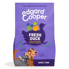 Edgard & Cooper Adult Medium/Large Grain Free Anatra fresca 12 kg - Croccantini per cani