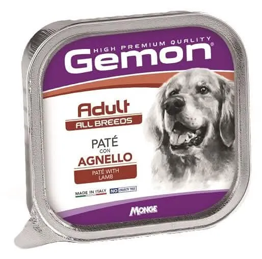 Gemon pate' adult con agnello 150 g