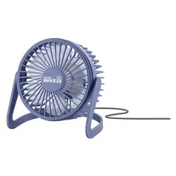 Ventilatore da tavolo DESKBREEZE USB Purple 14,5cm 6 pale
