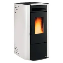 Stufa pellet 6,5kW KETTY 5.0 White 5 stelle Classe A+ 1292200