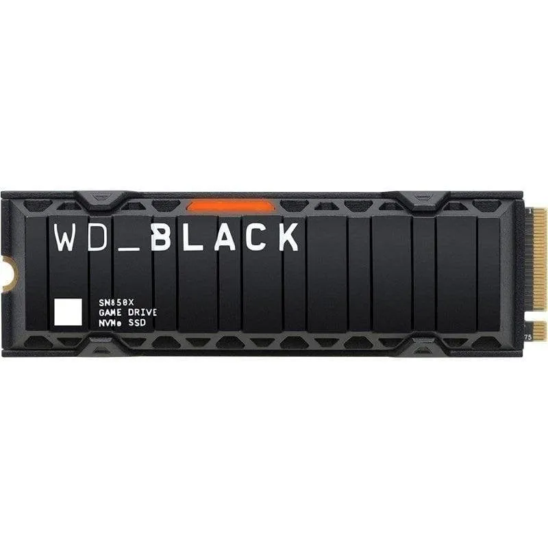Disco SSD Sandisk WD Black SN850X 2TB NVMe PCIe 4.0 7300MB/s con Dissipatore