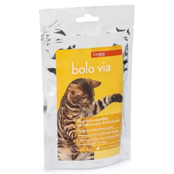 Candioli Pharma Bolo Via Bocconcini appetibili per gatti 40 gr - Integratori per gatti