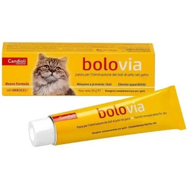 Candioli Pharma Bolo Via Gatto Pasta per gatti 50 gr - Integratori per gatti